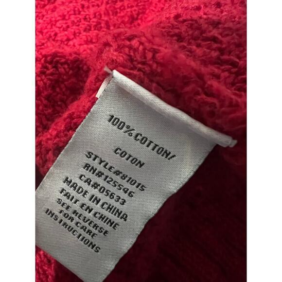 Habitat Clothes To Live In Sweater Knit Relaxed Fit Medium Textured Cotton - Picture 4 of 6